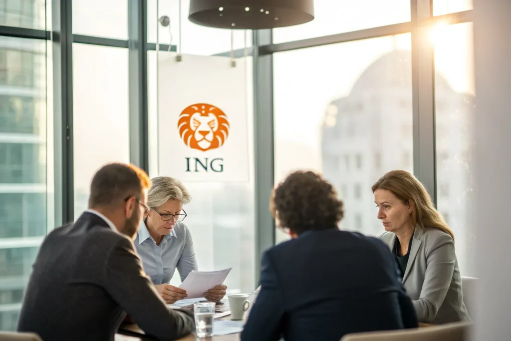 Avalanche и ING в традиционных финансах